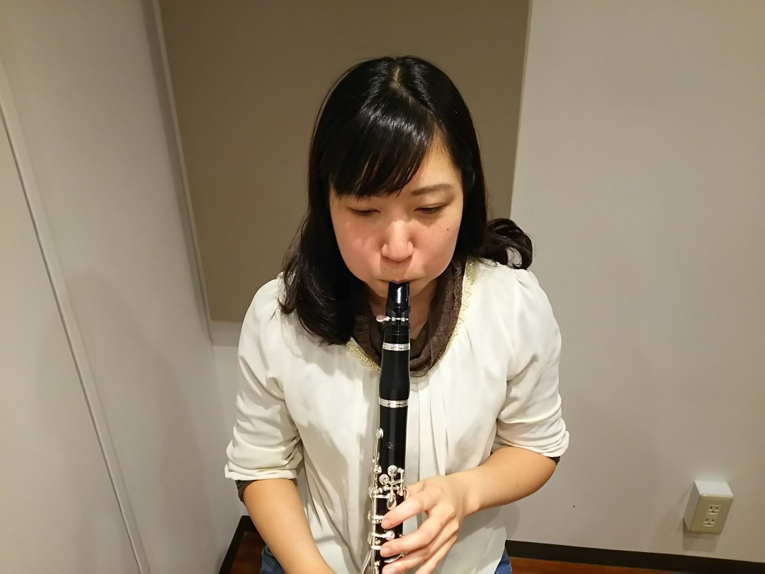 クラリネットに息を吹き込むコツ