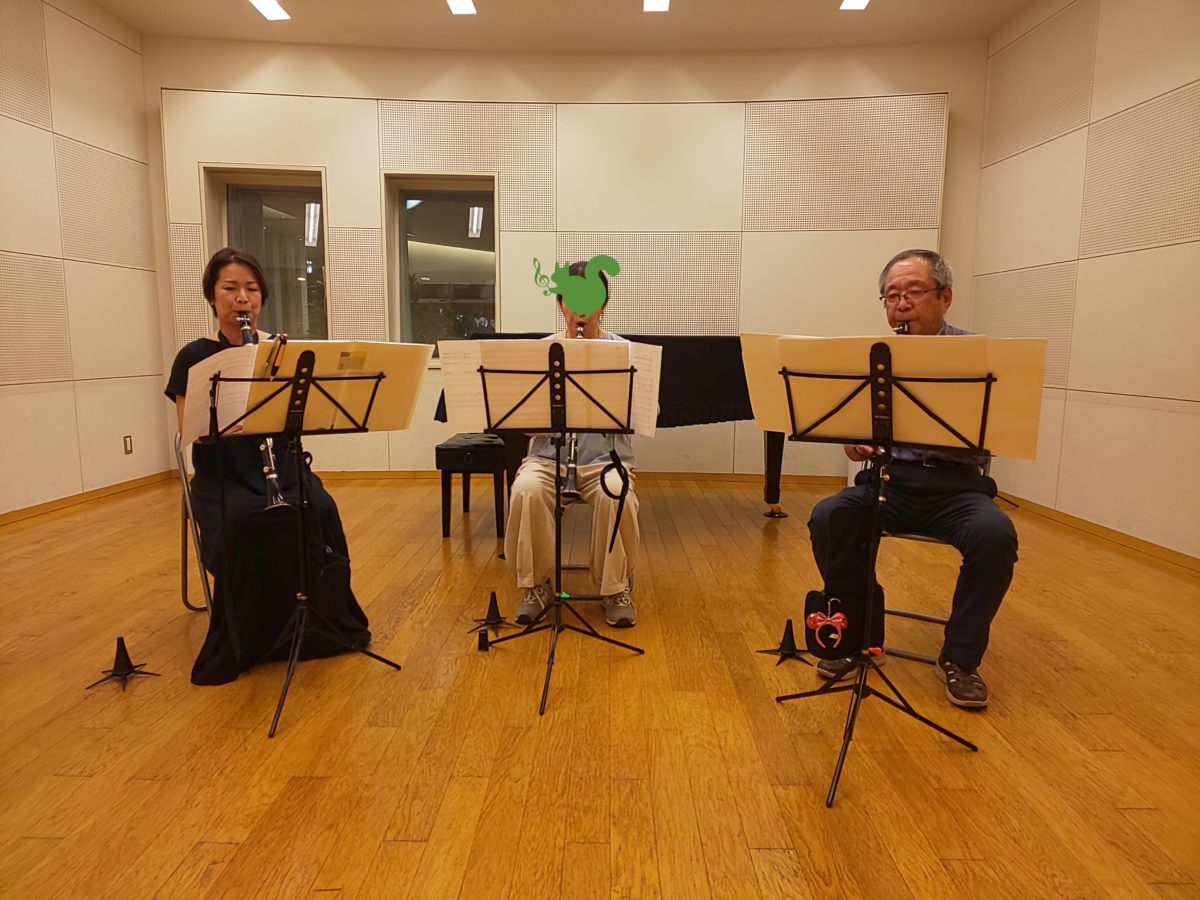 安定感が増した演奏になってきた初級者アンサンブルのメンバー