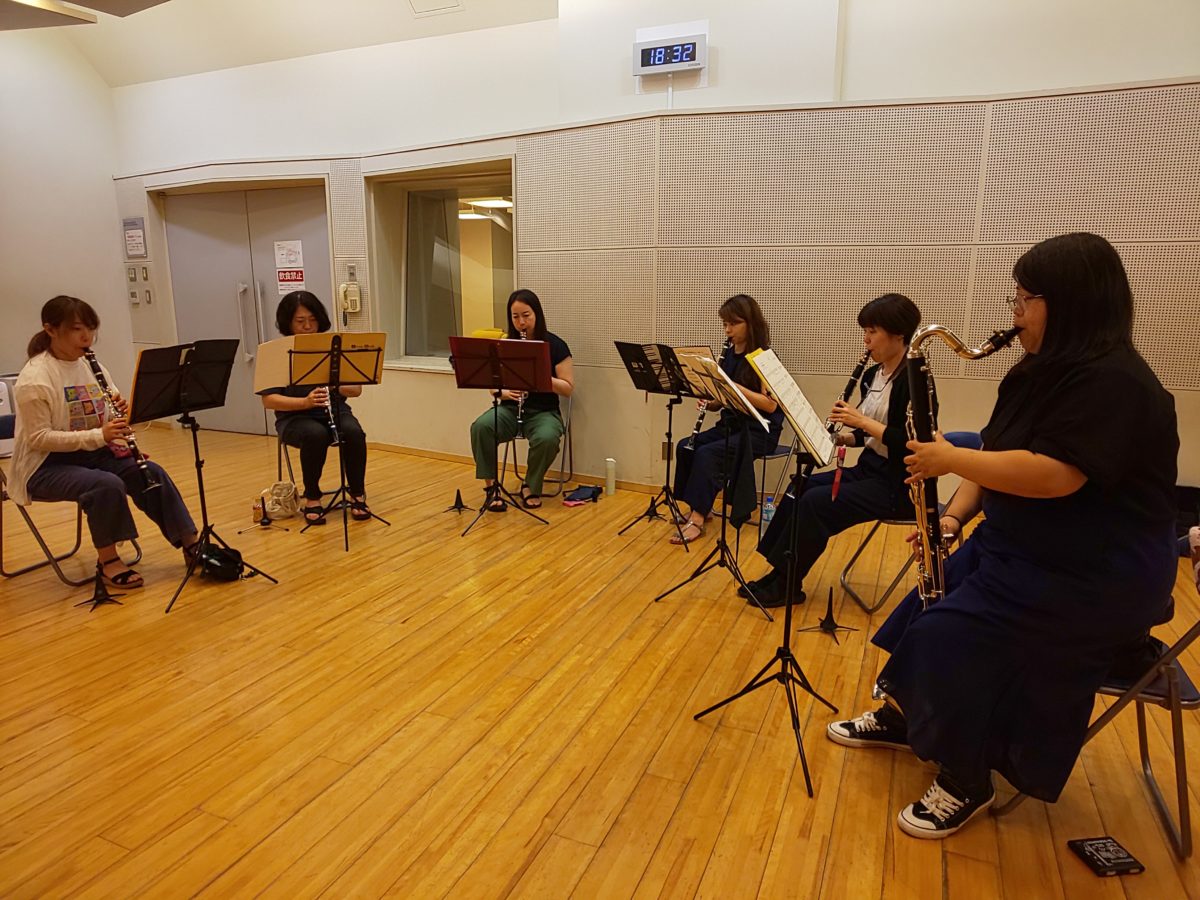 なかなか人数が揃わなかったものの素晴らしい演奏の上級者アンサンブルメンバー